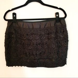 Sans Souci Lace Crochet Skirt
